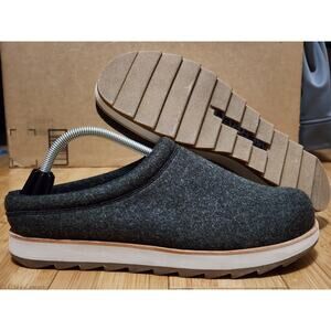 Merrell Juno Clog Men's Size 9 Black Wool Faux Fur Lined Comfort Shoes J002143